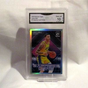 Lonzo Ball #7 Express Lane 2018 Donruss Op…